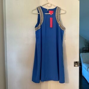 NWT Lilly Pullitzer Size 8 Amayah Soft Shift in Blue Tang